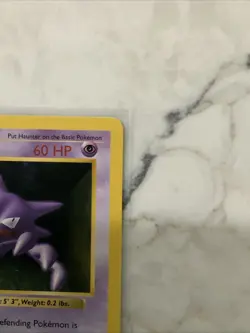 Haunter 029/102 Base Set (Shadowless) Regular Unlimited Pokemon WOTC NM/LP - Image 3