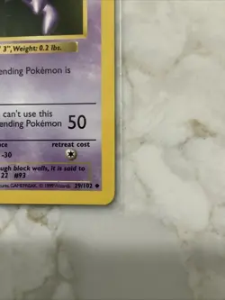 Haunter 029/102 Base Set (Shadowless) Regular Unlimited Pokemon WOTC NM/LP - Image 4