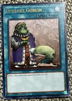 YUGIOH Upstart Goblin MGED-EN146 1st Edition Rare - Image 1