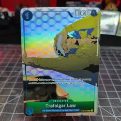 Trafalgar Law Gift Collection 2023 ST03-008 Alt Art Holo Foil Rare One Piece - Image 2