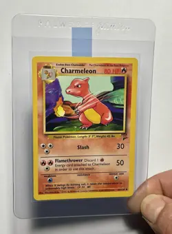 Charmeleon 35/130 (MP) Uncommon Base Set 2 2000 WOTC Pokemon Card - Image 5