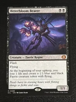 MTG Lorwyn Eclipsed Bitterbloom Bearer 0088 NM Mythic - Image 1