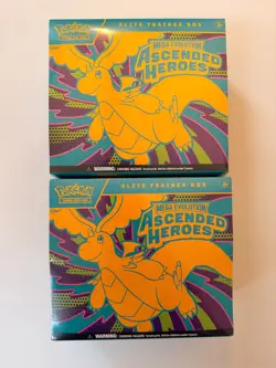 2x Pokemon Mega Evolution Ascended Heroes ETB Elite Trainer Box - Sealed - Image 1