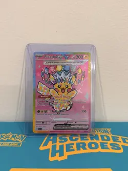 Pikachu EX SIR Pokemon 277/217 Ascended Heroes English NM - Image 1