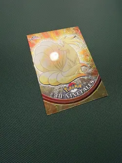 2000 Topps Chrome Pokemon Series 1 Ninetales Base Holo #38 - LP -NM - Image 2