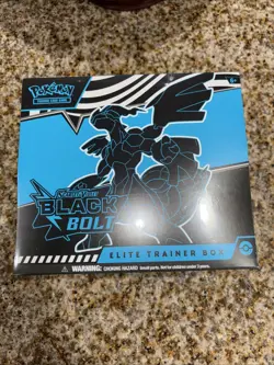 Pokemon TCG Scarlet & Violet Black Bolt Elite Trainer Box - Sealed ETB - Image 1