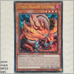 Tenpai Dragon Chundra - MP25-EN184 - Ultra Rare 1st Edition Yugioh - Image 1