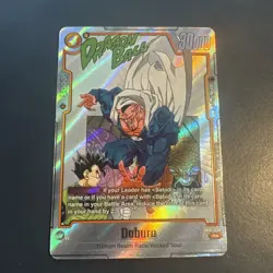 Dabura SB01-030 Rare Alternate Art Dragon Ball Manga Booster Card Fusion World - Image 1