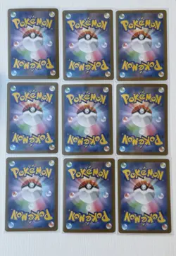 Terastal Festival Eevee Evolution SAR God Pack Set Of 9 Pokemon Japanese Card - Image 2