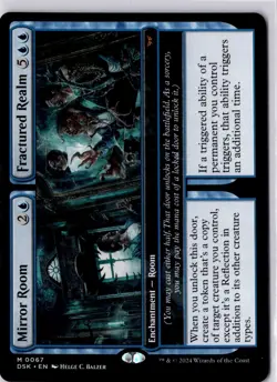 Mirror Room Fractured Realm Duskmourn: House of Horror Regular NM M 0067 - Image 1