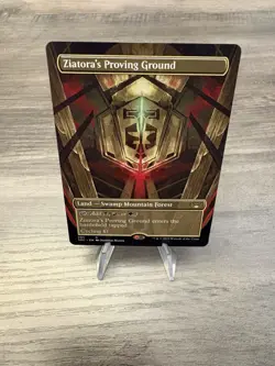 Magic the Gathering MTG Ziatora's Proving Ground Borderless Near Mint - Image 1