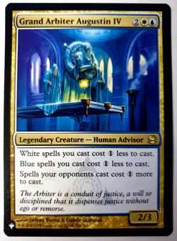Grand Arbiter Augustin IV - MTG: The List - Rare - #176 NM - Image 1