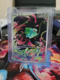 PACKFRESH! Pokemon TCG | Bulbasaur 133/132 | Mega Evolution illustration rare - Image 1