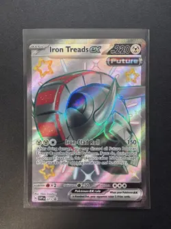 Pokemon TCG - S&V - Paldean Fates - Iron Treads EX - SVP073 - Black Star Promo - Image 1