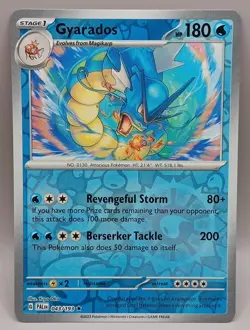 Pokemon - Gyarados - Scarlet & Violet Paldea Evolved 043/193 Reverse Holo Rare - Image 1
