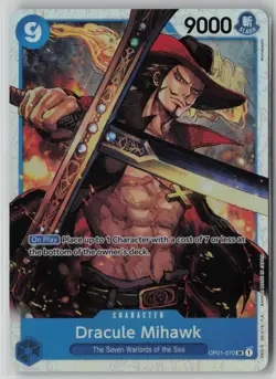 Dracule Mihawk (OP01-070) (Reprint) OP01-070 One Piece Premium Booster - Image 1