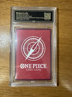One Piece x BVB Monkey D. Luffy Promo Card ST13-003 Dortmund TCG PCG 10 Gem mint - Image 2