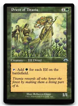 Priest of Titania #428 Modern Horizons 3 - Image 1