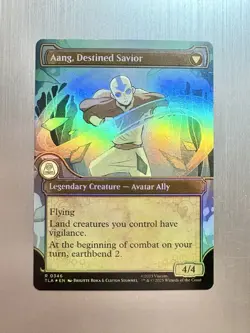 Aang, At The Crossroads - 346 - MTG Avatar: The Last Airbender - Elemental -FOIL - Image 2