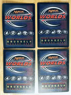 MTG 4x Masticore World Championship Deck Jon Finkel Brussels August 2000 LP - Image 2