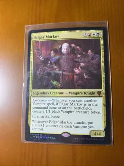 Edgar Markov Commander C17 Near Mint Foil - Image 1