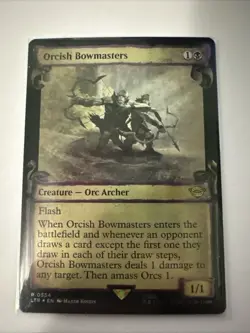 Orcish Bowmasters (Showcase Scrolls) Universes Beyond: the Lord of the Rings:... - Image 1