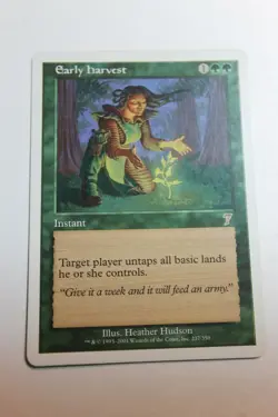 MTG Early Harvest x1- -Seventh Edition-Lightly Played - Image 1