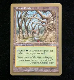 Gaea's Cradle x1 LP MTG World Championship Gold Border Not Tournament Legal - Image 1