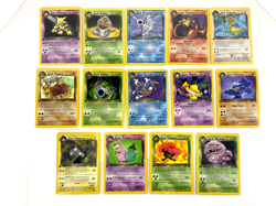 Complete 1st Ed. Team Rocket Common/Uncommon/Rares Set - 65 Cards - Pokemon -NM - Image 2