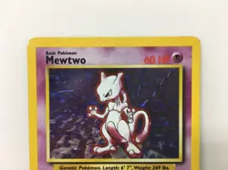 Pokemon Card Mewtwo 10/102 1999 Basic Set Holo WOTC English - Image 2