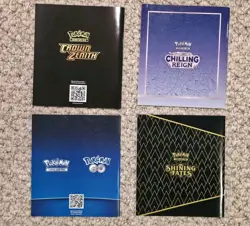 Pokemon TCG Elite Trainer Box ETB Player's Guide Booklet - Lot of 4 - Image 2