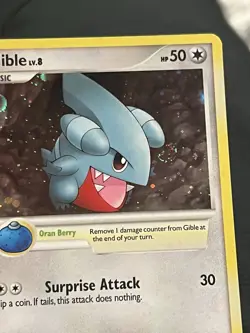 2007 POKEMON POP SERIES 6 #7/17 GIBLE HOLO - Image 2