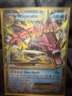 Shiny M Gyarados EX 27/122 Breakpoint Holo Ultra rare Pokemon Card. XY TCG - Image 2