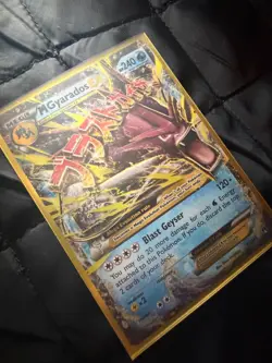 Shiny M Gyarados EX 27/122 Breakpoint Holo Ultra rare Pokemon Card. XY TCG - Image 4
