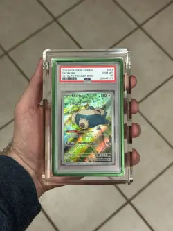 Pokemon Snorlax 151 ETB Black Star Promo Card 2023 PSA 10 Gem MT - Image 1