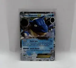 Pokemon TCG Blastoise EX XY30 XY Holo Pokemon Card MP - Image 1