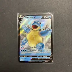 Pokemon TCG Blastoise V SWSH101 SWSH: Sword & Shield Promo Cards Holo NM - Image 1