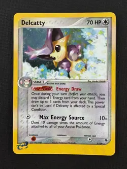Pokemon Delcatty 5/109 Ruby & Sapphire Holo Rare 70HP Max Energy Source - Image 1