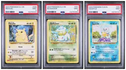 PSA 9 MINT Classic Collection Lot Pikachu Bulbasaur Squirtle Pokemon TCG 2023 - Image 1