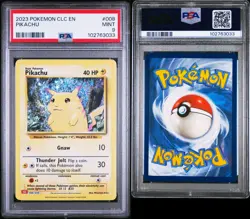 PSA 9 MINT Classic Collection Lot Pikachu Bulbasaur Squirtle Pokemon TCG 2023 - Image 4