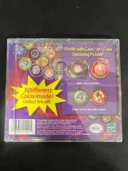 Pokemon Battling Coin Game Sealed Hasbro 199 Nintendo Creatures Pikachu - Image 2