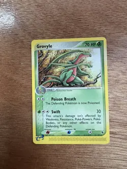 Pokemon TCG Grovyle 31/109 EX Ruby & Sapphire Uncommon non holo - Image 1