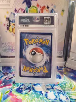 PSA9 MINT - 2021 POKEMON S&S EVOLVING SKIES #111 FULL ART/RAYQUAZA VMAX - Image 2