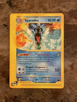 Pokemon TCG - Gyarados - Skyridge 11/144 Rare English Near Mint - Image 1