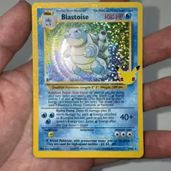 Blastoise Holo 2/102 Celebrations Classic Collection Near Mint - Image 1