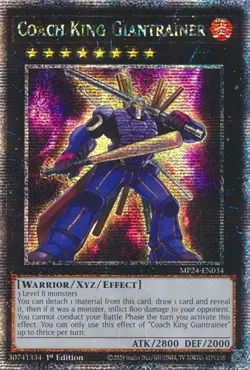 Coach King Giantrainer (Quarter Century Secret Rare) - Image 1