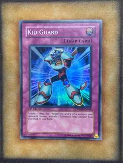 Yugioh Kid Guard DP03-EN030 Super Rare 1st Ed LP - Image 1