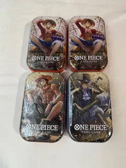 One Piece Illustration Box (Vol 5 & 6) One Piece Tin Pack Set Vol 2 Set Lot Of 4 - Image 5