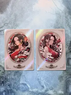 Boa Hancock 2 Card SR Lot One Piece Waifu Goddess Story Thick Foil - Image 1