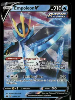 Pokemon Cards Empoleon V SWSH108 SWSH Black Star Promo LP - Image 1